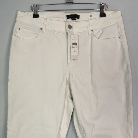 Ann Taylor THE SKINNY IN CURVY White Jean
Size 10 - Picture 3 of 9